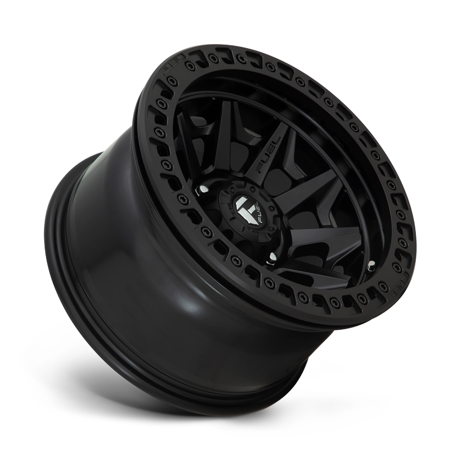 Fuel Wheels D114 Covert Beadlock 17x9 Matte Black -15mm ET 110.1mm CB 5x150