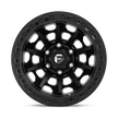 Fuel Wheels D114 Covert Beadlock 17x9 Matte Black -15mm ET 110.1mm CB 5x150