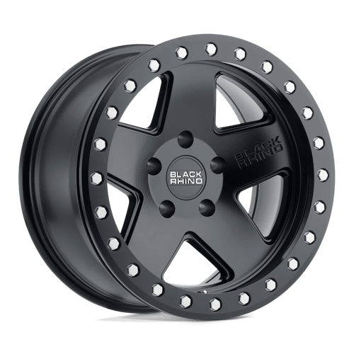 Black Rhino Hard Alloys Crawler 18x9.5 Matte Black 0mm ET 78.1mm CB 5x139.7
