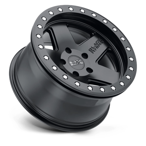 Black Rhino Hard Alloys Crawler 18x9.5 Matte Black 0mm ET 78.1mm CB 5x139.7