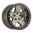 Black Rhino Hard Alloys Crawler 18x9.5 Matte Bronze w/Black Ring 0mm ET 78.1mm CB 5x139.7