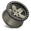 Black Rhino Hard Alloys Crawler 18x9.5 Matte Bronze w/Black Ring 0mm ET 78.1mm CB 5x139.7