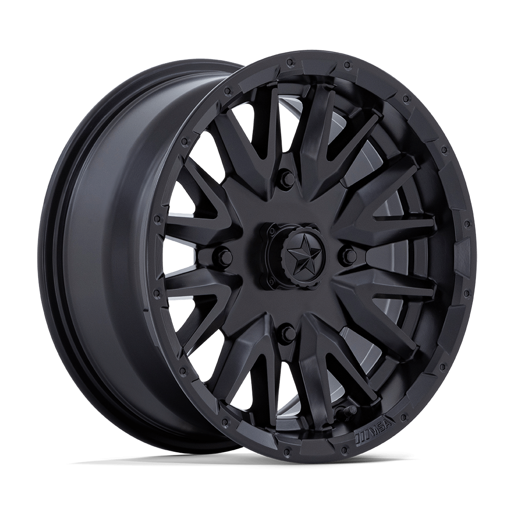 MSA Offroad Wheels M49 Creed 16x7 Matte Black 10mm ET 115.1mm CB 4x156