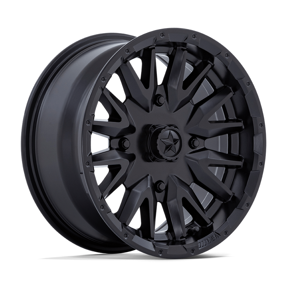 MSA Offroad Wheels M49 Creed 16x7 Matte Black 10mm ET 115.1mm CB 4x156