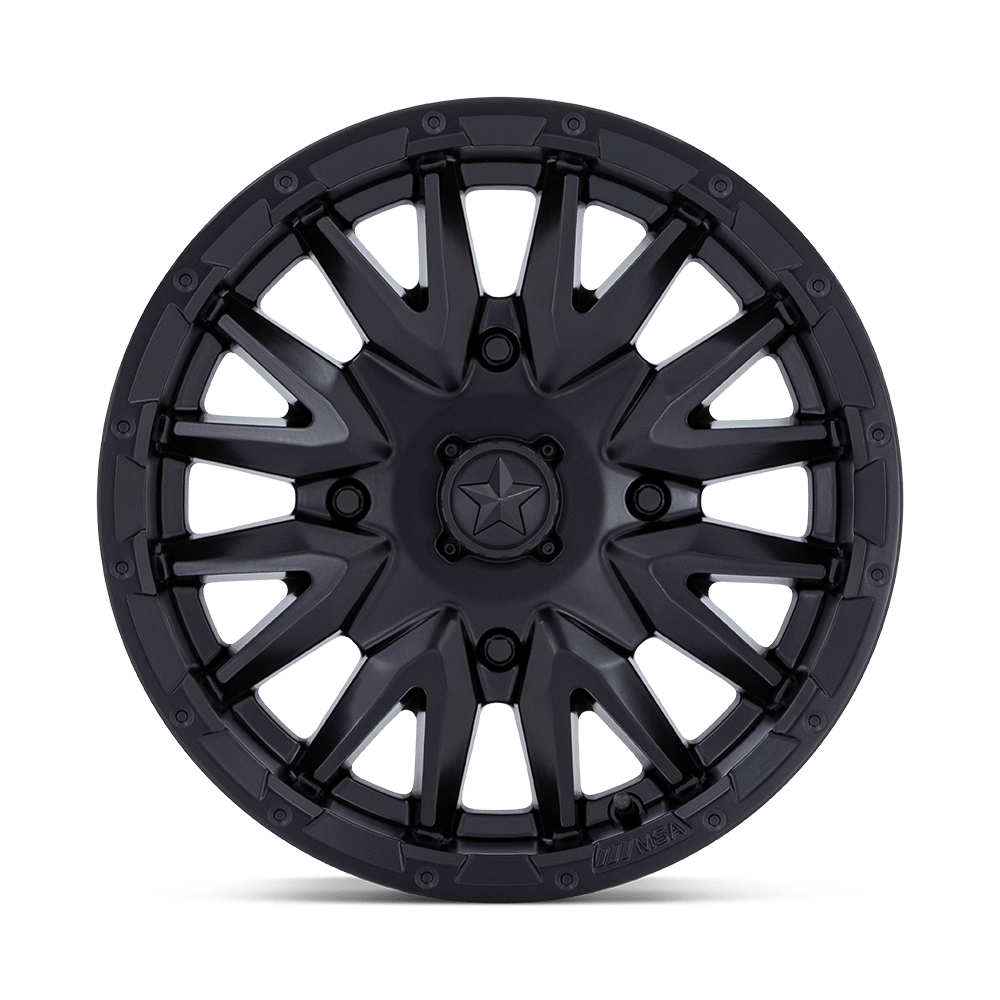 MSA Offroad Wheels M49 Creed 16x7 Matte Black 10mm ET 115.1mm CB 4x156