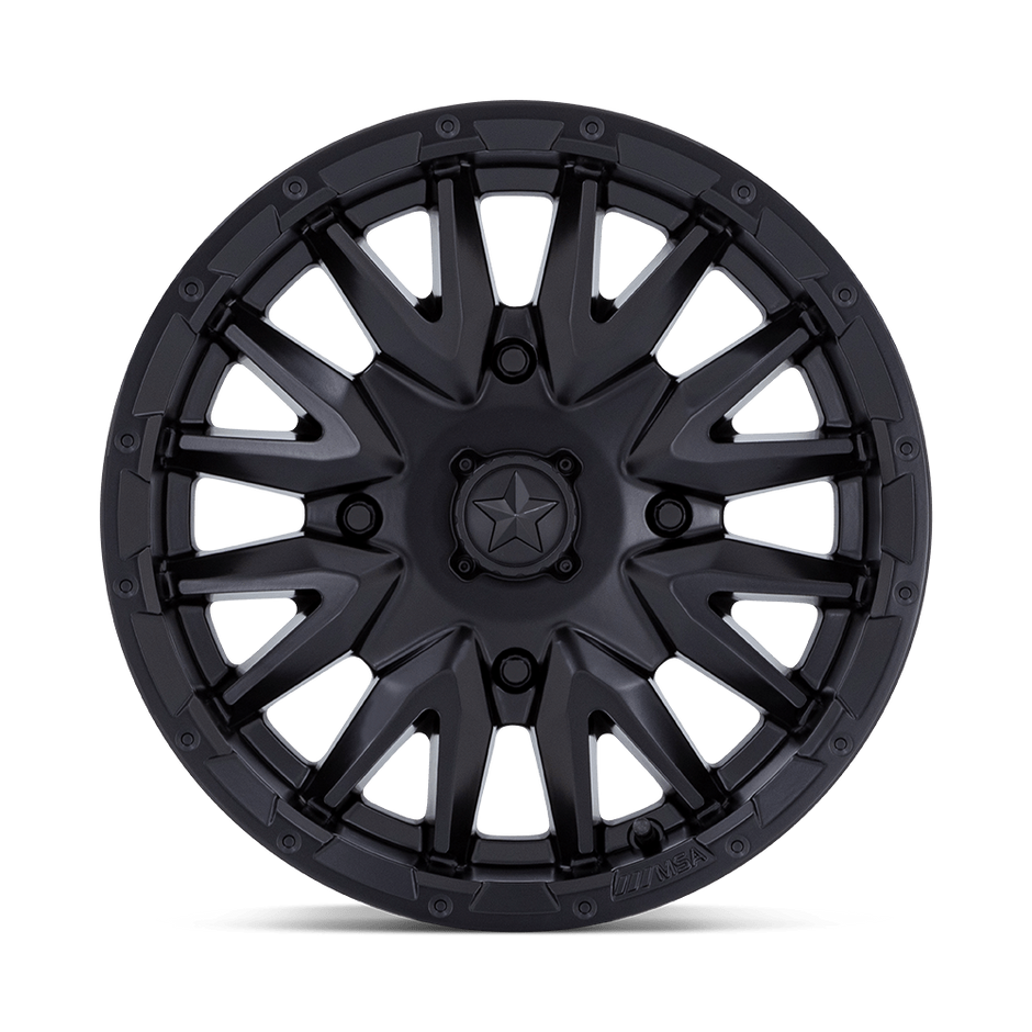MSA Offroad Wheels M49 Creed 16x7 Matte Black 10mm ET 115.1mm CB 4x156