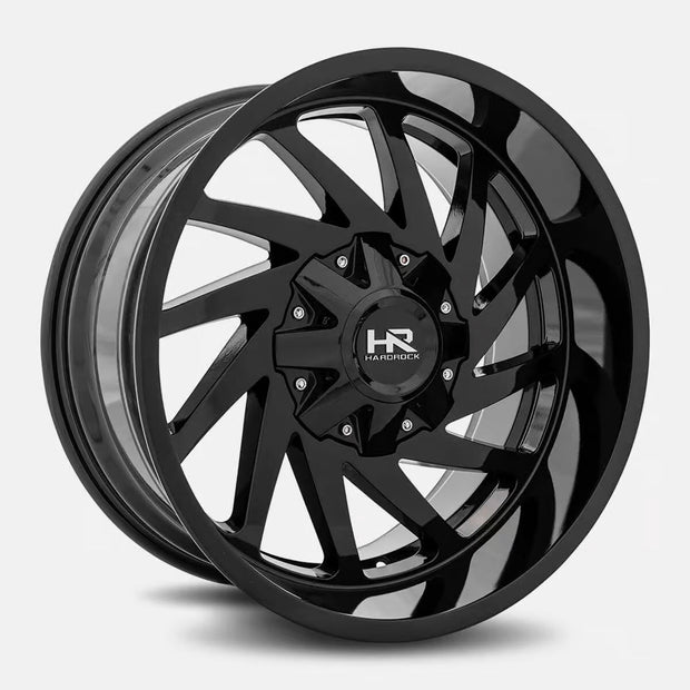Hardrock Offroad Crusher 20x10 Gloss Black -19mm ET 87mm CB 5x127/5x139.7 wheel
