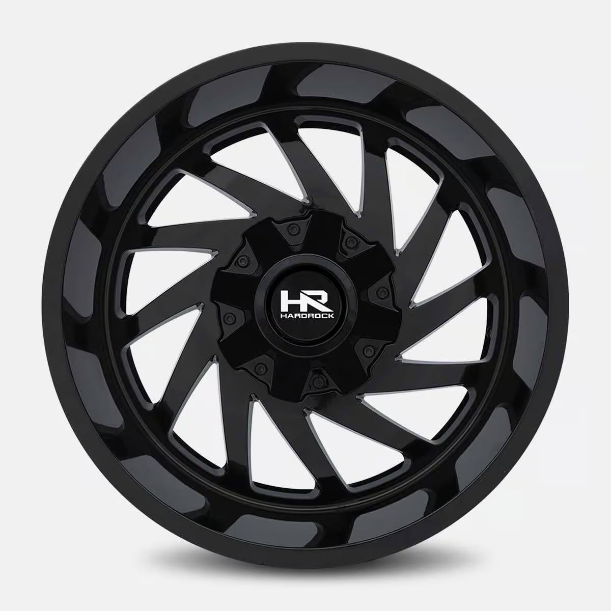 Hardrock Offroad Crusher 20x10 Gloss Black -19mm ET 125.2mm CB 8x170 wheel