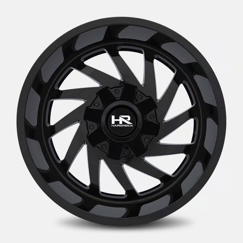Hardrock Offroad Crusher 20x9 Gloss Black wheel