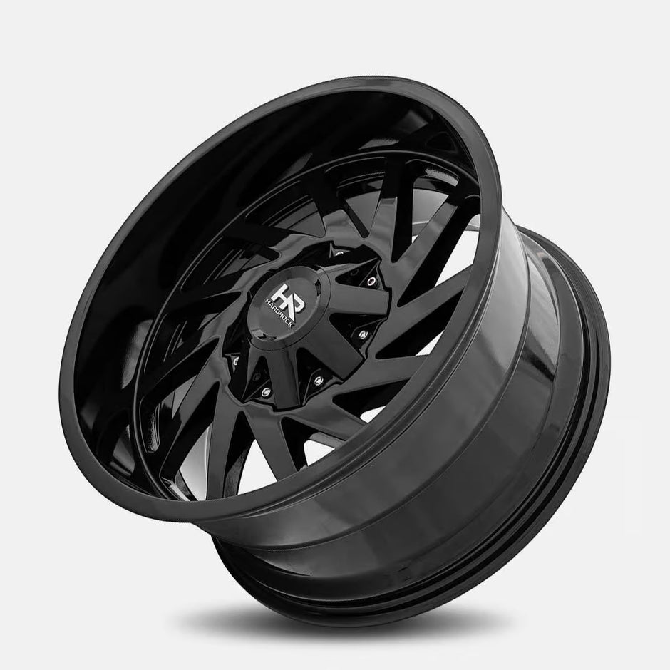 Hardrock Offroad Crusher 20x10 Gloss Black -19mm ET 125.2mm CB 8x165.1 wheel