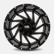 Hardrock Offroad Crusher 20x10 Gloss Black Milled -19mm ET 87mm CB 5x127/5x139.7 wheel
