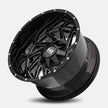Hardrock Offroad Crusher 20x12 Gloss Black Milled -44mm ET 108mm CB 6x135/6x139.7 wheel