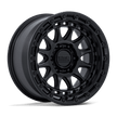 KMC Wheels KM556 Crux 17x8.5 Blackout 0mm ET 66.06mm CB 6x114.3