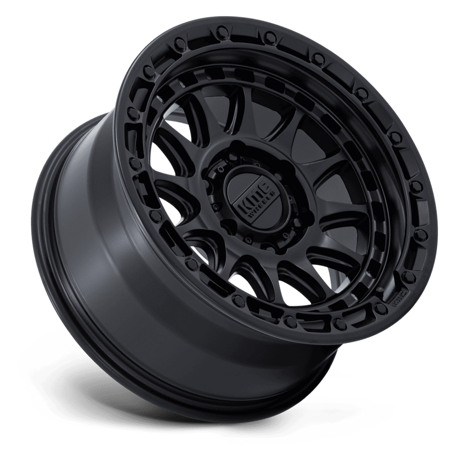 KMC Wheels KM556 Crux 17x8.5 Blackout 0mm ET 66.06mm CB 6x114.3