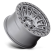Fuel Wheels D833 Cycle 17x8.5 Platinum 30mm ET 71.5mm CB 5x130