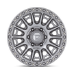 Fuel Wheels D833 Cycle 17x8.5 Platinum 30mm ET 71.5mm CB 5x130