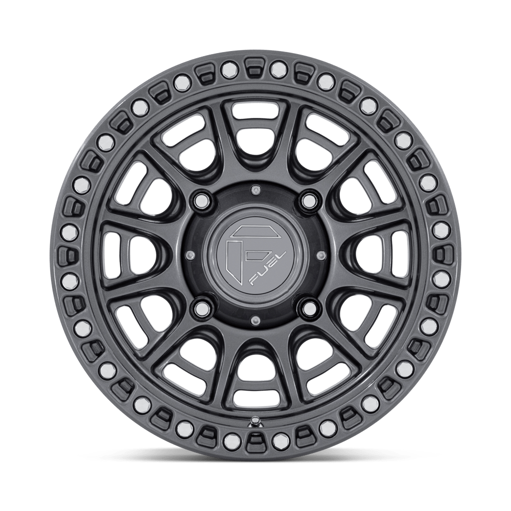 Fuel Wheels FV832 Cycle UTV 15x7 Gloss Gunmetal 10mm ET 72.56mm CB 5x114.3