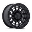 Fuel Wheels FV832 Cycle UTV 15x7 Matte Black W/Gloss Black Lip 10mm ET 72.56mm CB 5x114.3