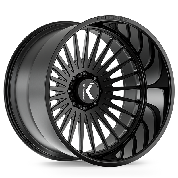 KG1 Forged KC060 Czar 26x12 Gloss Black -44mm ET 125.1mm CB 8x180