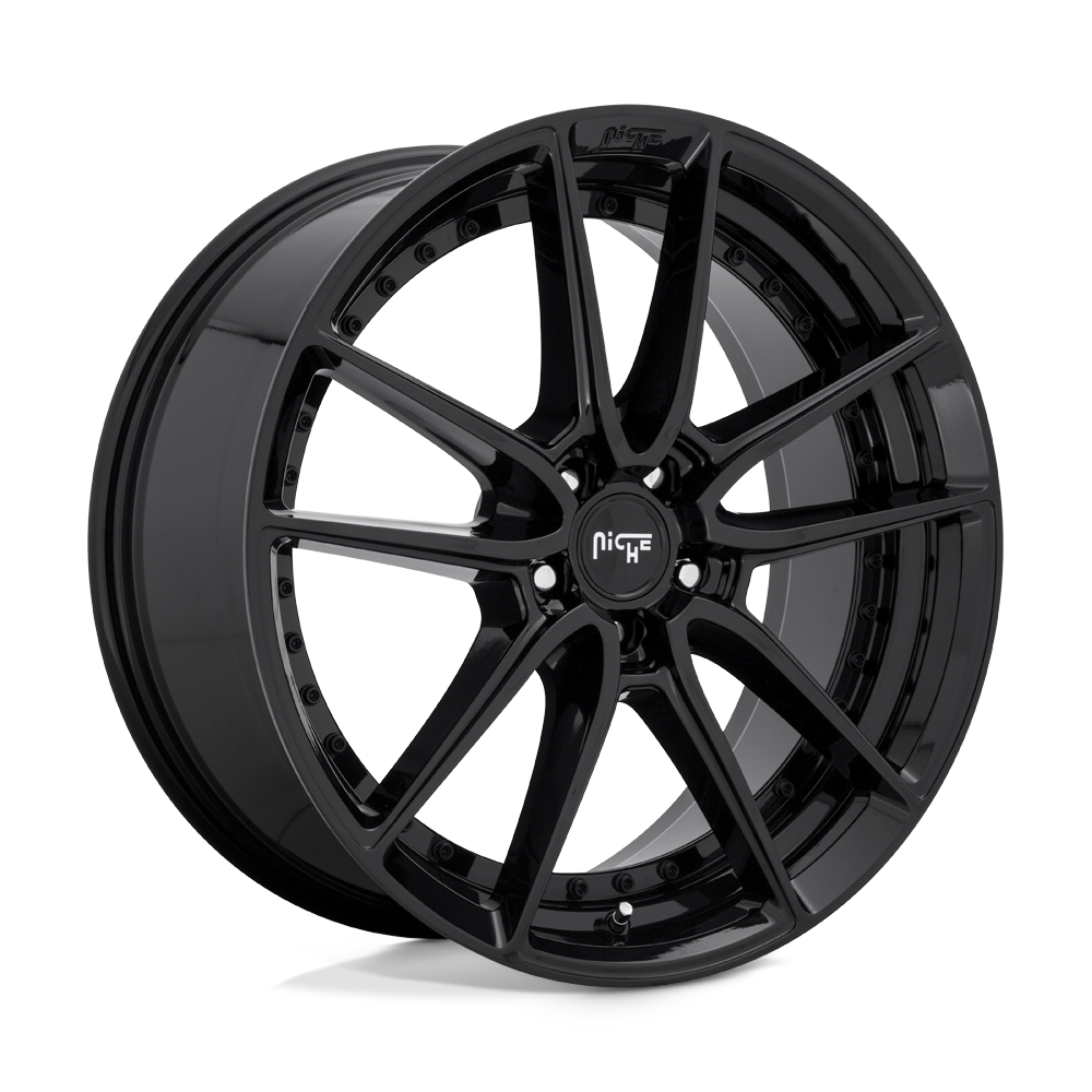 Niche M223 DFS 17x8 Gloss Black 40mm ET 72.56mm CB 5x120