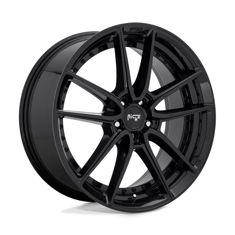 Niche M223 DFS 17x8 Gloss Black 40mm ET 72.56mm CB 5x120
