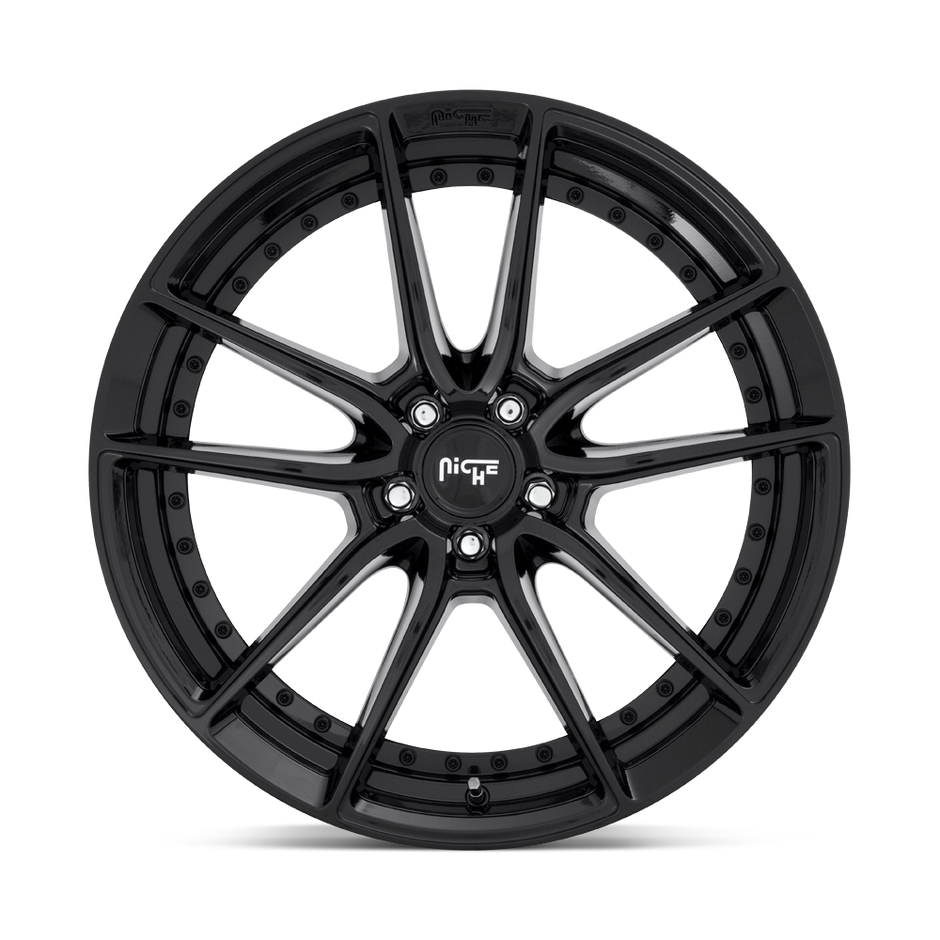 Niche M223 DFS 17x8 Gloss Black 40mm ET 72.56mm CB 5x120