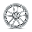 Niche M221 DFS 18x8 Gloss Silver Machined 40mm ET 72.56mm CB 5x114.3