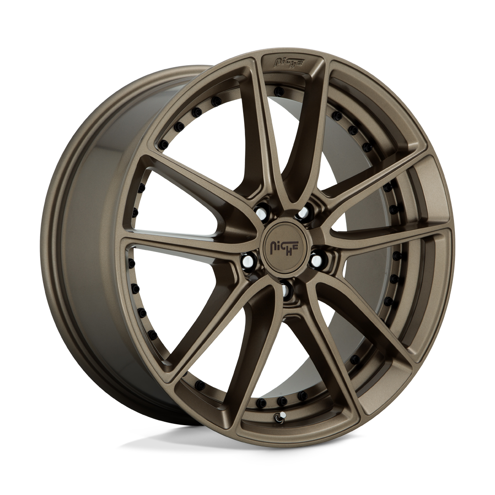 Niche M222 DFS 17x8 Matte Bronze 40mm ET 66.56mm CB 5x112