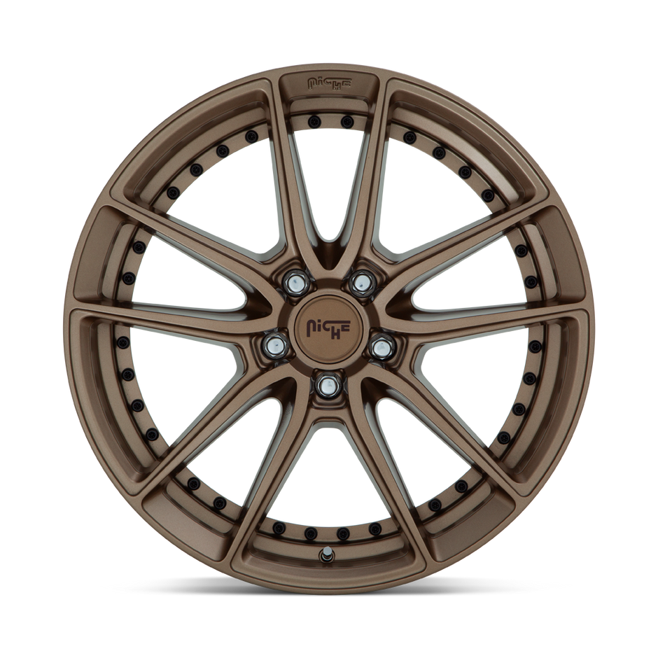 Niche M222 DFS 17x8 Matte Bronze 40mm ET 66.56mm CB 5x112