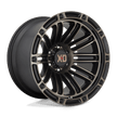 XD Wheels XD846 Double Deuce 20x10 Satin Black w/Dark Tint -18mm ET 106.1mm CB 6x139.7 wheel
