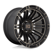 XD Wheels XD846 Double Deuce 20x10 Satin Black w/Dark Tint -18mm ET 106.1mm CB 6x139.7 wheel