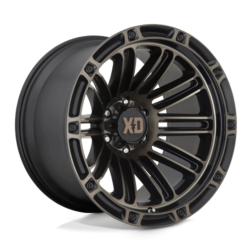 XD Wheels XD846 Double Deuce 20x9 Satin Black w/Dark Tint wheel