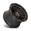 XD Wheels XD846 Double Deuce 20x12 Satin Black w/Dark Tint -44mm ET 125.1mm CB 8x165.1 wheel
