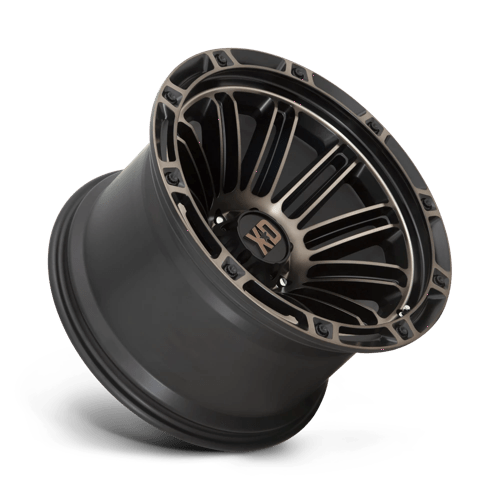 XD Wheels XD846 Double Deuce 20x9 Satin Black w/Dark Tint wheel