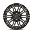 XD Wheels XD846 Double Deuce 20x10 Satin Black w/Dark Tint -18mm ET 106.1mm CB 6x139.7 wheel