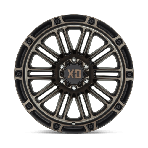 XD Wheels XD846 Double Deuce 20x9 Satin Black w/Dark Tint wheel