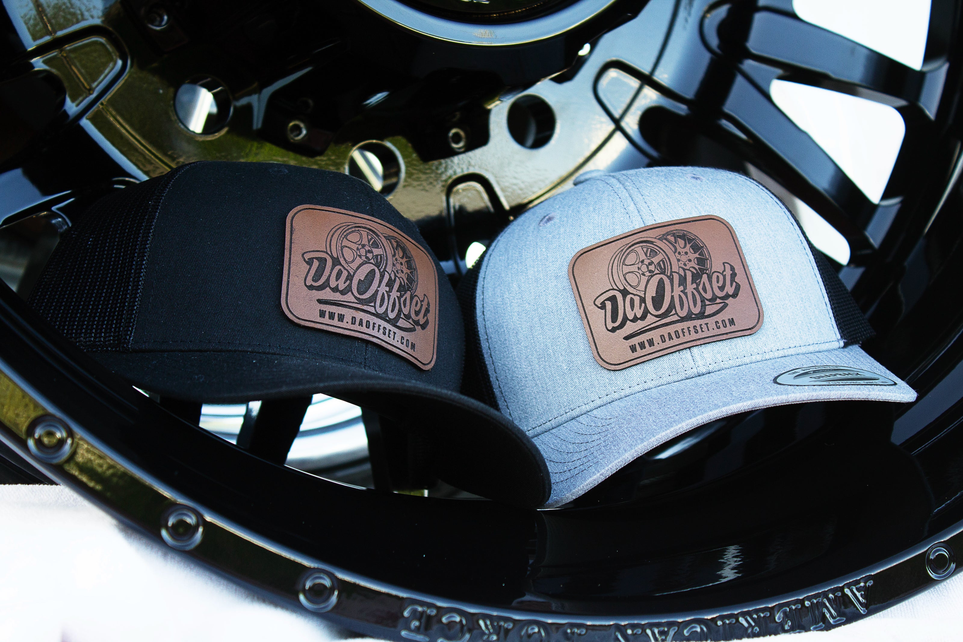 “Da Offset” Leather Patched Snapback Hats