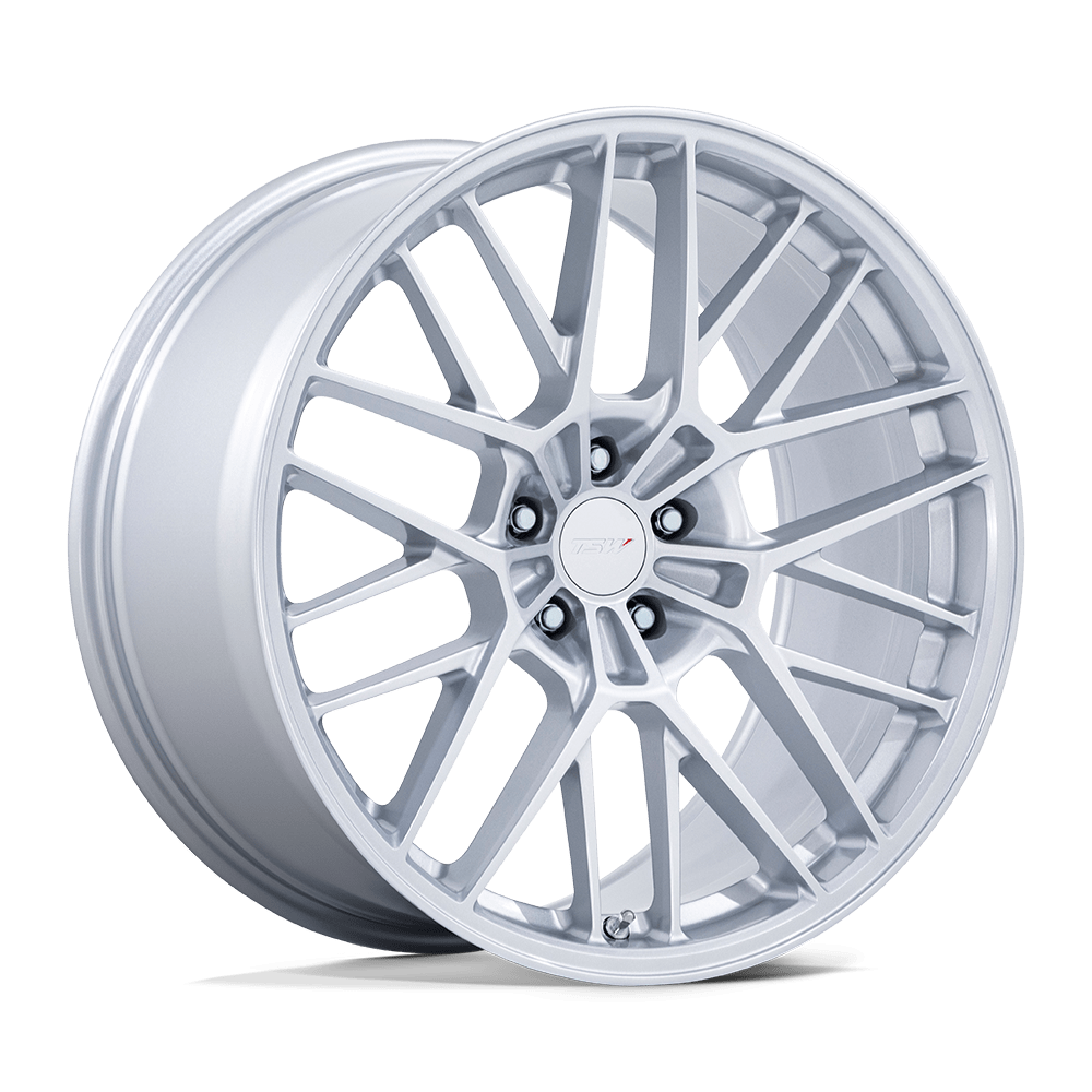 TSW TW001 Daytona 19x10.5 Gloss Silver 25mm ET 72.56mm CB 5x114.3