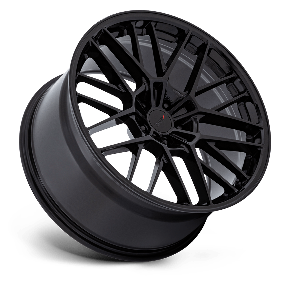 TSW TW001 Daytona 19x10.5 Gloss Black 25mm ET 72.56mm CB 5x114.3