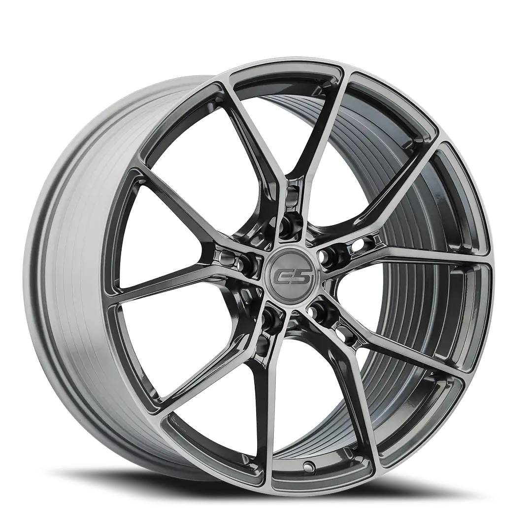 E5 Daytona 18x10 Titanium Brushed 58mm ET 70.3mm CB 5x120.65