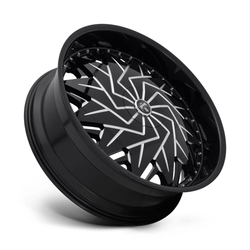 DUB Wheels S231 Dazr 26x10 Gloss Black Milled 5mm ET 72.56mm CB 5x114.3