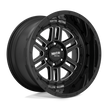 Moto Metal MO800 Deep Six 20x10 Gloss Black Milled -18mm ET 71.5mm CB 5x127