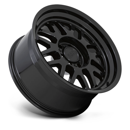 Black Rhino Hard Alloys Delta 17x9.5 Gloss Black -18mm ET 112.1mm CB 6x139.7