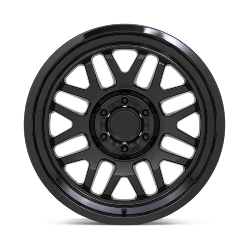Black Rhino Hard Alloys Delta 17x9.5 Gloss Black -18mm ET 112.1mm CB 6x139.7