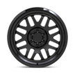 Black Rhino Hard Alloys Delta 17x9.5 Gloss Black -18mm ET 112.1mm CB 6x139.7