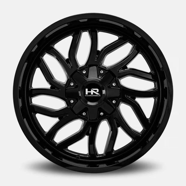 Hardrock Offroad Destroyer 20x12 Gloss Black -51mm ET 87mm CB 5x127/5x139.7 wheel
