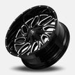Hardrock Offroad Destroyer 22x10 Gloss Black Milled -25mm ET 110.3mm CB 5x150/5x139.7 wheel