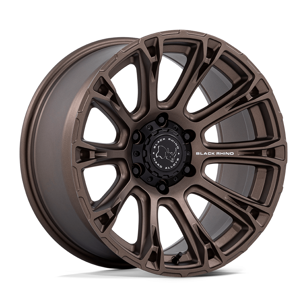 Black Rhino Hard Alloys BR020 Diamondback 17x8.5 Burnt Bronze 25mm ET 72.56mm CB 5x114.3