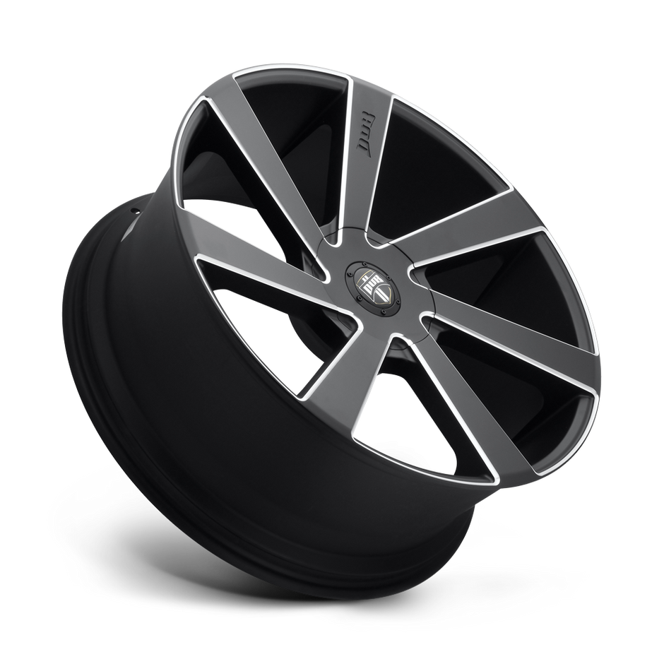 DUB Wheels S133 Directa 22x9.5 Matte Black Milled 15mm ET 72.56mm CB 5x115/5x120.65