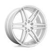 DUB Wheels S270 Dirty Dog 24x10 Silver w/Brushed Face 25mm ET 106.1mm CB 6x139.7